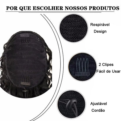Aplique Rabo de Cavalo Curto