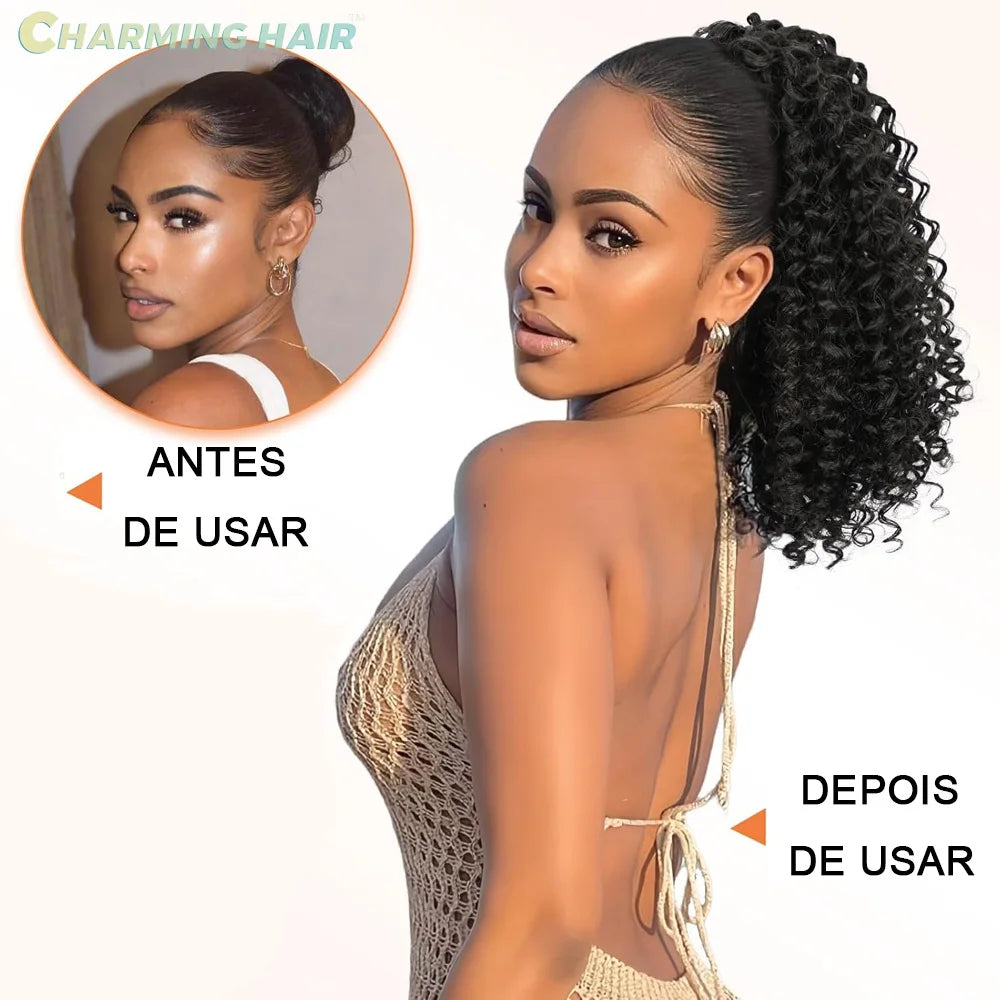 Aplique Rabo de Cavalo Curto