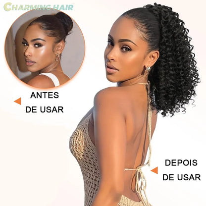 Aplique Rabo de Cavalo Curto