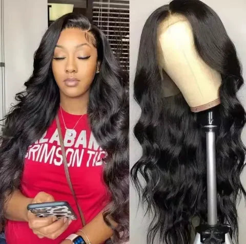Peruca HD Transparente Loça Mel Body Wave