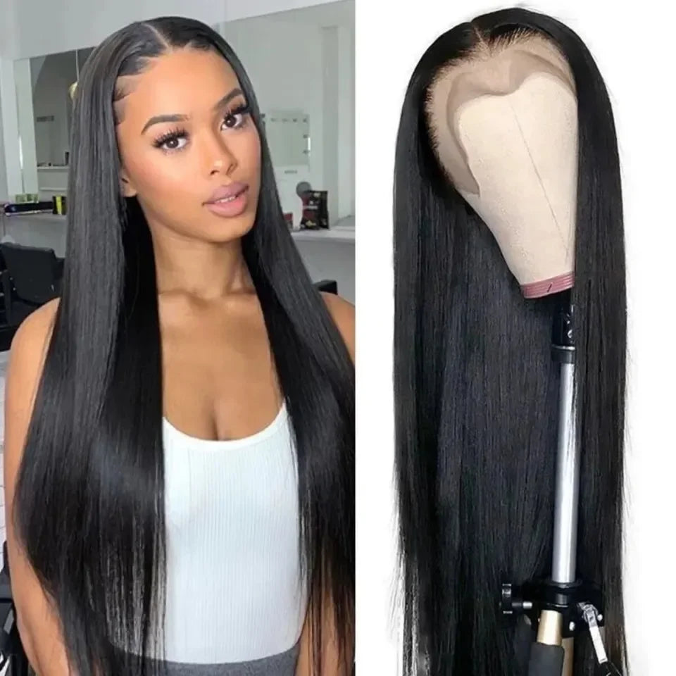 Peruca Sintética Lisa Lace Front